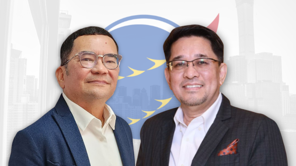 Portrait composite of two industry leaders welcomed to the Geese Project Board of Advisors