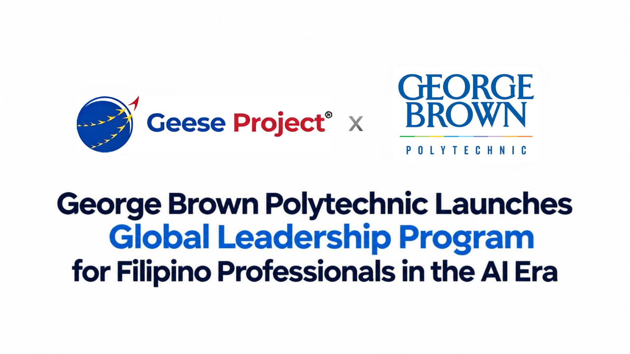 George Brown Polytechnic Launches Global Leadership Program for Filipino Professionals in the AI Era